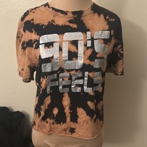 EUC Tie dye tee M 90s feels